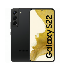 SAMSUNG Galaxy S22 5G - Unlocked Android phone - Black 128GB - Physical SIM + eSIM - Refurbished